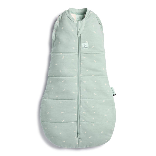 ErgoPouch - Organic Winter Cocoon Swaddle Sleeping Bag - Sage - 2.5 TOG