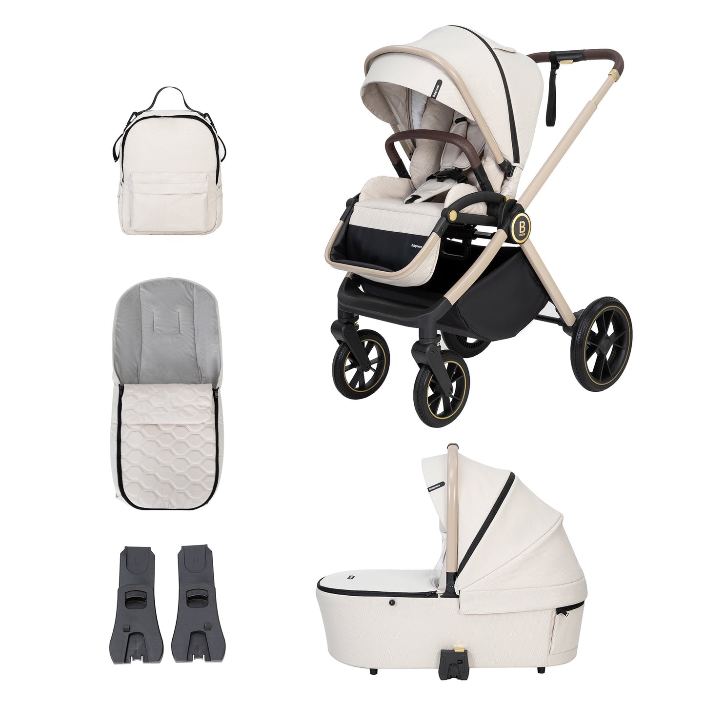 Babymore Kai Pram Pushchair