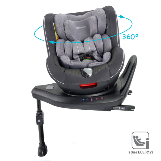 Babymore Kola 360° i-Size Car Seat - 40-105cm 0-4 years