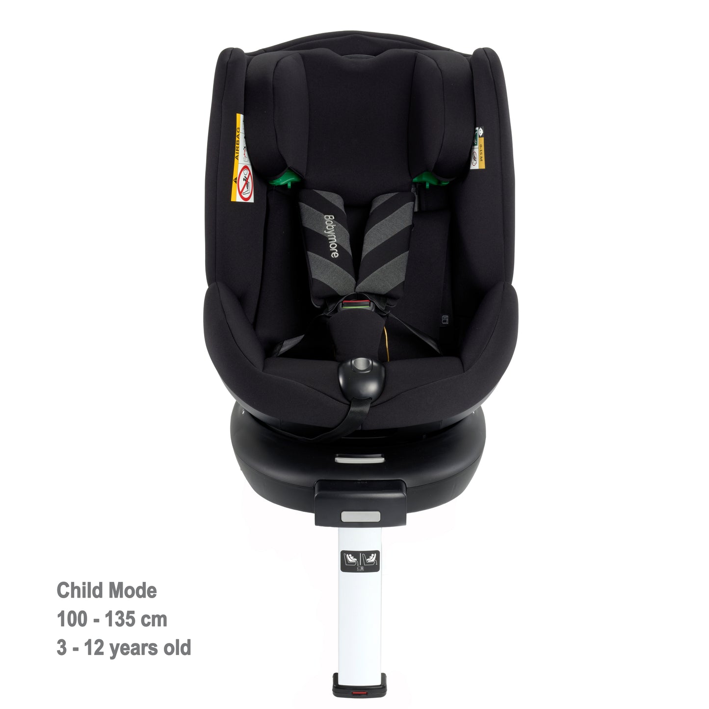 Babymore Macadamia 360° i-Size All Stages Car Seat - 40-135cm 0-12 years
