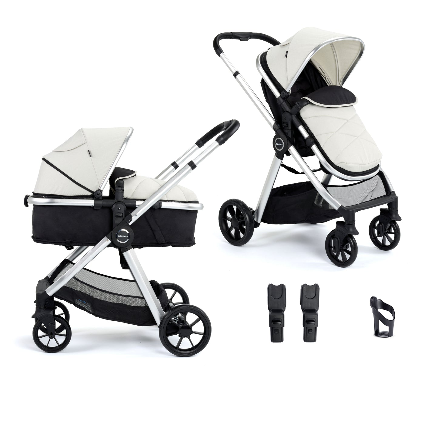 Babymore Mimi 2 in 1 Pram & Pushchair